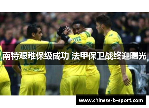 南特艰难保级成功 法甲保卫战终迎曙光